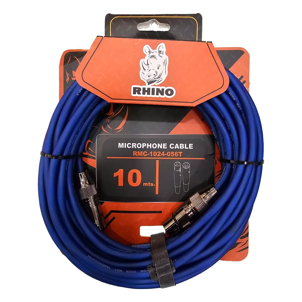 Microphone Cable Transparent / Blue