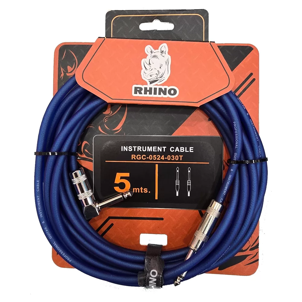 Instrument Cable Transparent / Blue