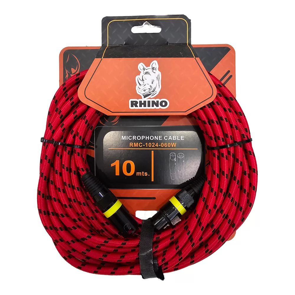 Microphone Cable Pattern C29 / Red