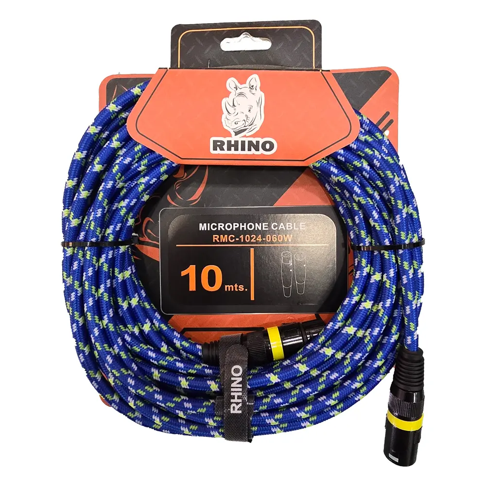 Microphone Cable Pattern C35 / Blue