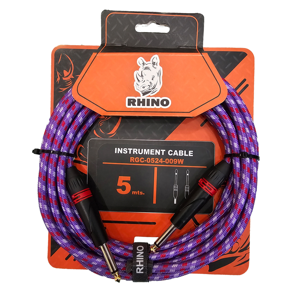 Instrument Cable Pattern C30 / Purple