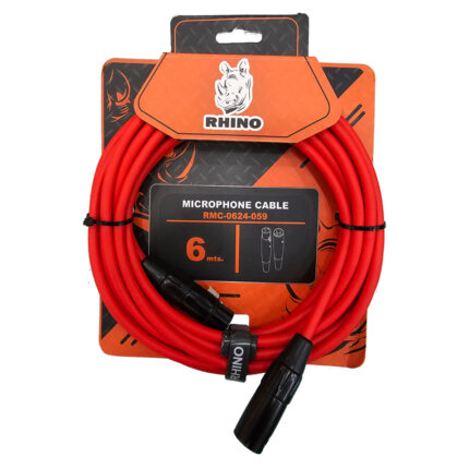 Microphone Cable Red